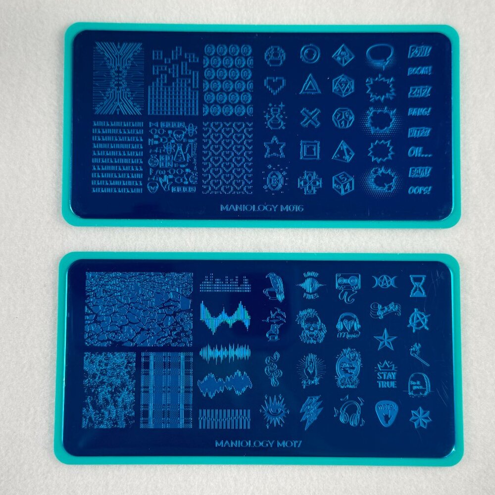 Maniology Plates: Level Up M016 & Radio Riot M017